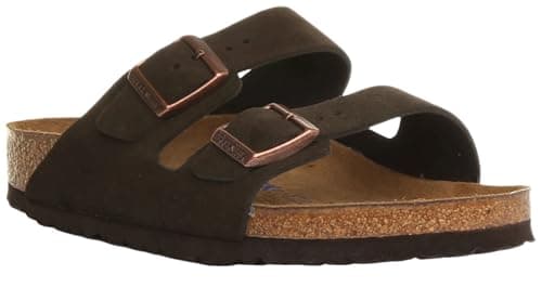 Image of Birkenstock Arizona Sfb, Men’s Open Toe Sandals, Brown (Marron Mocca Marron Mocca), 7 UK (40 EU)