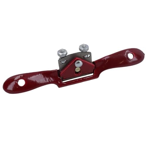 Image of Round Spokeshave / 250mm 2 Handed Flat Spoke Shave Wood Planer 52mm Blade TE612