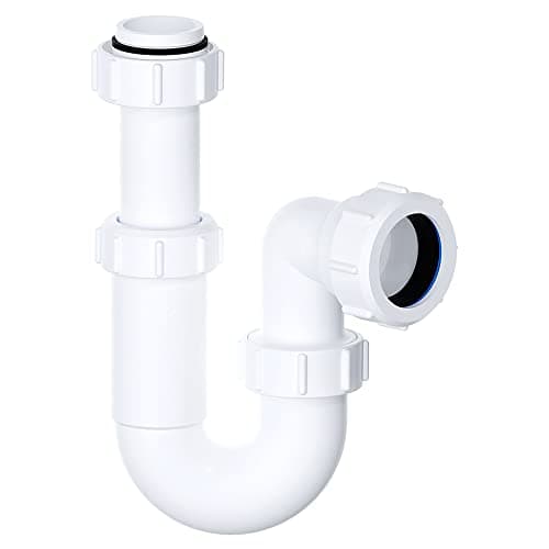 Image of VIVA WTTP32 32MM EASI-FLO TELESCOPIC P TRAP 76MM SEAL FOR BATHROOM BASIN SINK