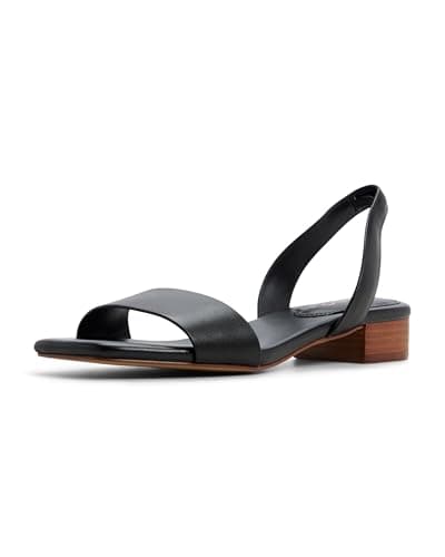 Image of ALDO Women's Dorenna Heeled Sandal, Black, 5 UK