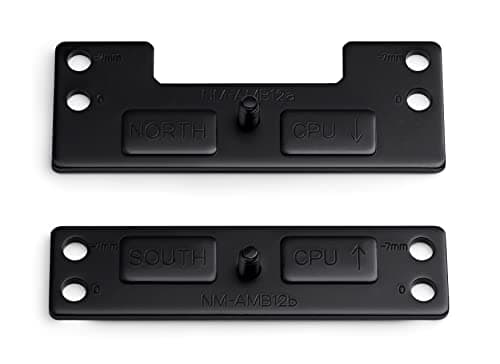 Image of Noctua NM-AMB12 chromax.black, Offset AMD AM5 Mounting Bars for Improved Cooling Performance (Black)