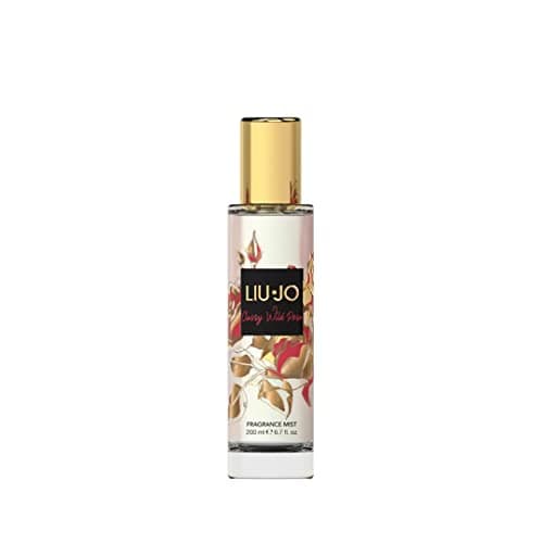 Image of LIU JO WILD ROSE FRAGRANCE MIST SPRAY 200ML GLASS BOTTLE/BOXED