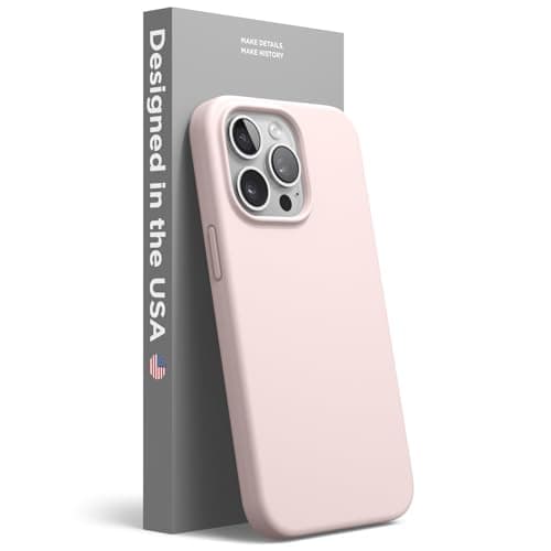 Image of elago Liquid Silicone Case Compatible with iPhone 13 Pro Case (6.1"), Premium Silicone, Full Body Protection - 3 Layer Shockproof Phone Cover, Anti-Scratch Soft Microfiber Lining (Lovely Pink)