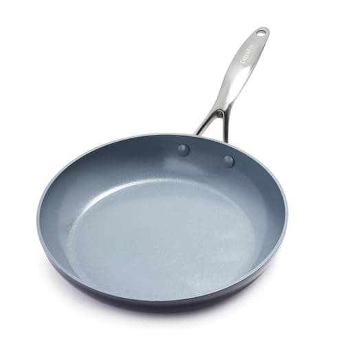 Image of GreenPan Valencia Pro Hard Anodised Healthy Ceramic Non-Stick 28 cm Frying Pan Skillet, PFAS Free, Induction, Oven, Grey