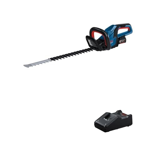 Image of Bosch Pro Cordless Hedgecutter GHE 18V-60 (Brushless Motor, Cutting Capacity of 20 mm, incl Battery and Charger)