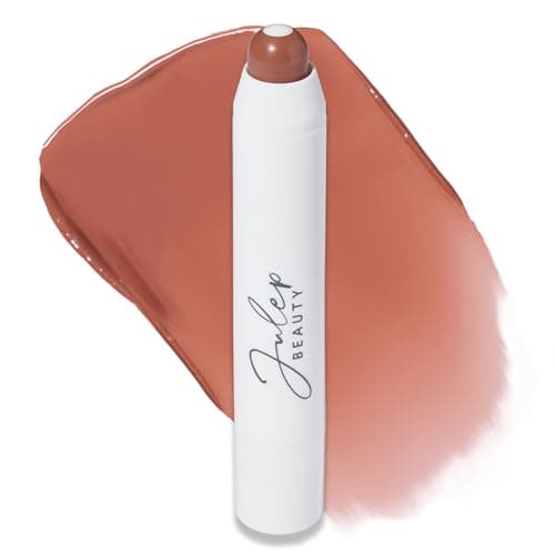 Image of Julep It's Balm Full Coverage Lip Crayon (Cashmere Nude) Hydrating, Nourishing Lip Colour - Smooth, Highly Pigmented, Semi-Gloss Finish - Buildable Lipstick with Nourishing Vitamin E Lip Balm Core