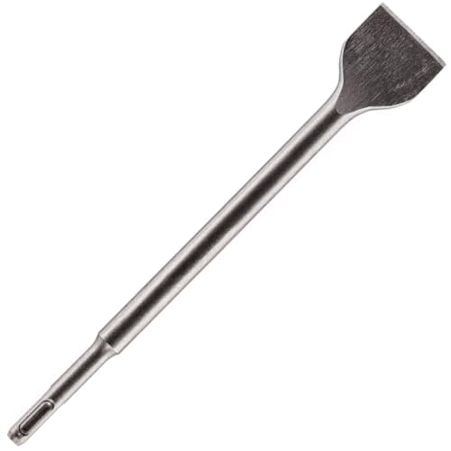 Image of Rennie Tools SDS Plus Chisel Bit 40mm Wide x 250mm Long for Use On Bricks, Concrete, Masonry, Mortar, Marble and Hard Stone. for SDS & SDS Plus Drills. SDS Chisel Bit