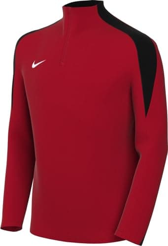 Image of Nike Unisex Y Nk Df Strk24 Drill Top K T-Shirt, University Red/University Red/White, L UK