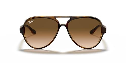 Image of Ray-Ban Cats 5000 Aviator Sunglasses, Brown (710/51 Light Havana)