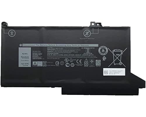 Image of 0G74G OG74G 02PFPW Laptop Battery Replacement for Dell Latitude 5300 5310 7300 7400 Series(11.4V 42Wh)