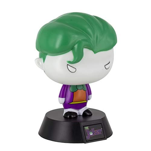 Image of DC Comics The Joker 3D Character Ideal Night Kids Bedrooms, Office & Home | Officially Licensed Figurine | Pop Culture Lighting Merchandise,Multi-Colour