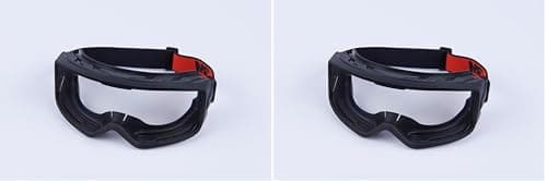 Image of Securefit 3M GoggleGear Protective Goggle 3000 Series, TPV Shroud, Clear Scotchgard AF Lens, Premium Cloth Strap, GG3301-SGAF EU (Pack of 2)