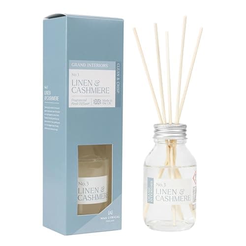 Image of Wax Lyrical Linen and Cashmere Reed Diffuser 100ml