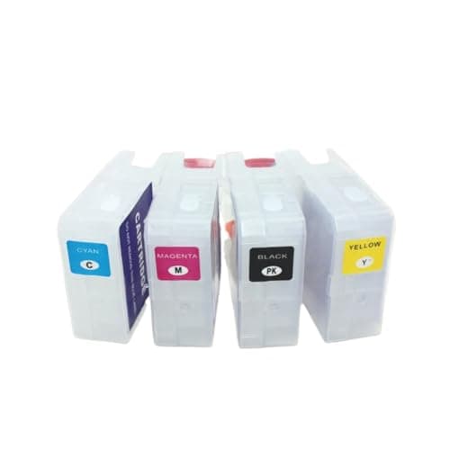 Image of SErgcrFXb Refillable Ink Cartridge NO Chip Compatible With ColorWorks CW C6500 C6000 Printer Label Printer