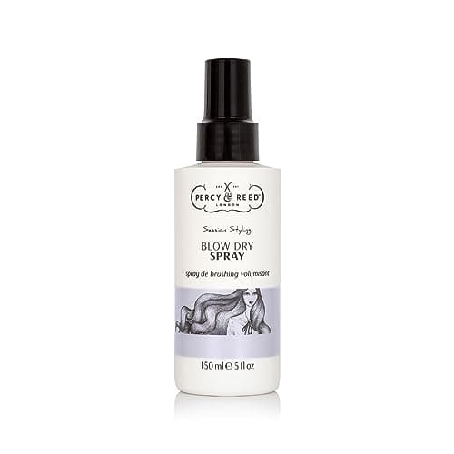Image of Percy & Reed Session Styling Blow Dry Spray 150ml - Heat Protection, Paraben Free, Vegan Friendly, Provides Shape and Volume, Flexible Hold