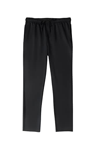 Image of DANI CHINS Boys' Jogger Sweatpants Active Athletic Trousers Pants with Pockets(Black,10)