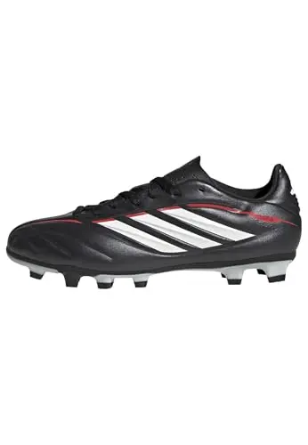 Image of adidas Unisex Kids COPA Pure IV Club Firm Ground/Multi Ground Football Boots Kids, core Black/FTWR White/Lucid red, 1 UK