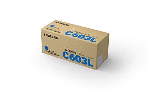 Image of Samsung SU080A CLT-C603L High Yield Toner Cartridge, Cyan, Pack of 1