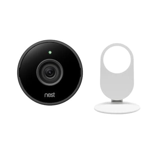 Image of Google Nest Cam Indoor A0005 (1st Gen) – 1080p Wired Camera Only – Replacement Unit – Bulk Packaging – Works with Nest App Home, Includes Stand Only
