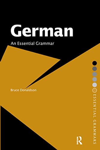 Image of German: An Essential Grammar (Routledge Essential Grammars)