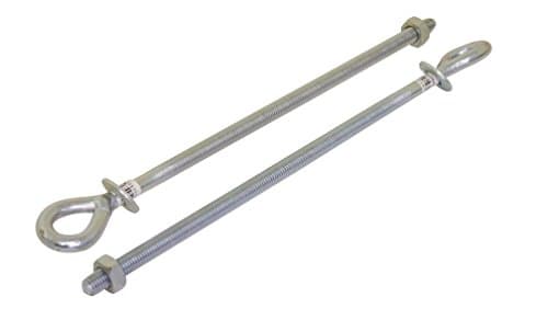 Image of Compton Garage Door non-genuine Eyebolts Sold in pairs 12in long