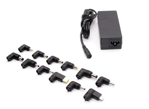 Image of 65W Universal Laptop Charger UK AC Power Adapter Replacement for HP Dell Lenovo Acer ASUS Samsung Toshiba Sony IBM Fujitsu Gateway Notebook Ultrabook Chromebook Power Supply Cord with 12 Tips