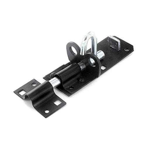 Image of Linx® Steel Brenton Pad Bolt, 100mm (4 Inch), Black Japanned, Pack of 1