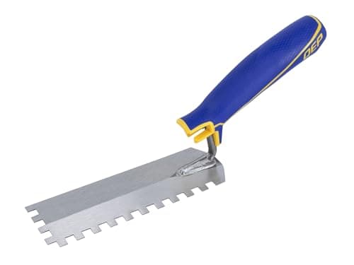 Image of Vitrex Xtreme Margin Trowel 6 x 6mm, Used to Apply Thin Set in Hard to Reach Areas.