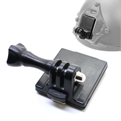 Image of RALSPEC Tactical Fast Helmet Action Camera Mount Adapter Compatible with GoPro DJI Osmo Quick Release Attachment for Airsoft Military Helmets