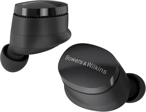 Image of Bowers & Wilkins Pi6 True Wireless Noise Cancelling Earbuds with Bluetooth aptX, 24-bit Wireless Connection, and 6 Built-in Microphones – Storm Grey