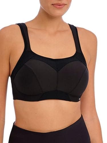 Image of Freya High-Octane Underwired Sports Bra Black Black 36G