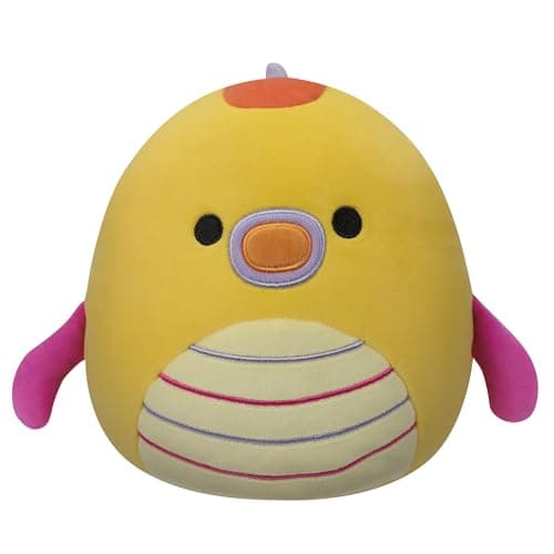 Image of Squishmallows Original 7.5-Inch - Leif the Yellow Seadragon with Striped Belly