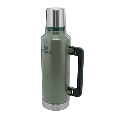 Image of Stanley 1913 Classic Legendary Thermal Flask 1.9L - Keeps Hot Or Cold for 45 Hours - BPA-Free Insulated Bottle - Stainless Steel Coffee Flask - Leakproof - Dishwasher Safe - Green