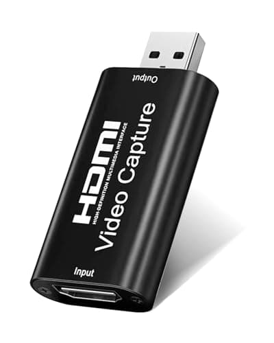 Image of HDMI to USB 2.0 Audio Video Capture Card, HDMI Capture 1080P Output Recording Card Grabber for Live Broadcasts Conference Rooms Streaming Gaming on Switch PS4 PS5 Xbox OBS PC Windows Mac OS