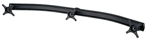 Image of LINDY Triple Bracket Curved Arm, Black
