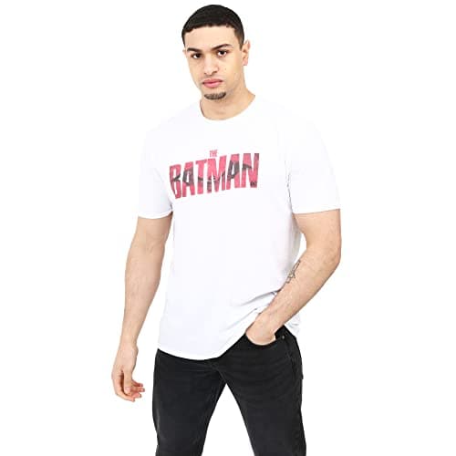 Image of DC Comics - THE Batman - Mens T-Shirt - White - MED