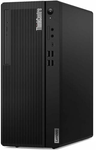 Image of Lenovo ThinkCentre M70t Gen 5 12U0000JUS Desktop Computer - Intel Core i7 14th Gen i7-14700 - vPro Technology - 16 GB - 512 GB SSD - Tower - Black
