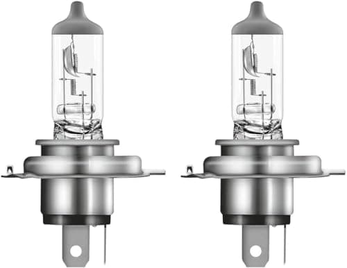 Image of 2 X H4 Bulbs to Fit Cars and Vans that Have a 3 Pin Bulbs - Headlight Bulb 12v 60/55 Watt (472)