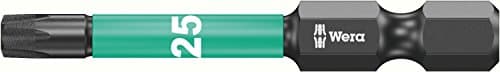 Image of Wera 05073965001 867/4 IMP DC SB Impact Torx Bits - Silver Multi-Colour TX25
