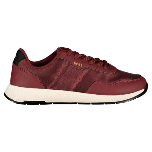 Image of BOSS Men's Titanium_Runn_nypu Tennis, Dark Red, 10 UK