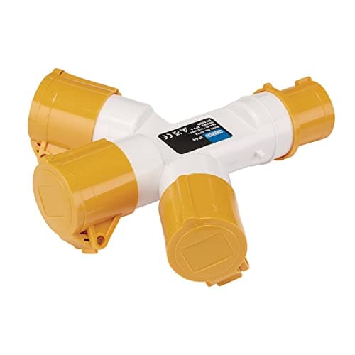 Image of Draper 03712 110V 3-Way Splitter, 16A
