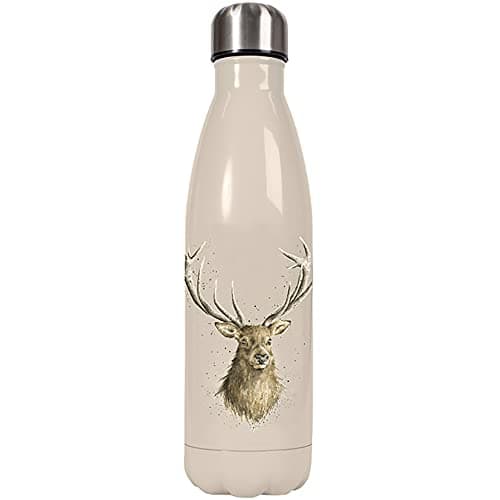 Image of Wrendale Designs by Hannah Dale - Portrait of a Stag Reusable Water Bottle - 500ml