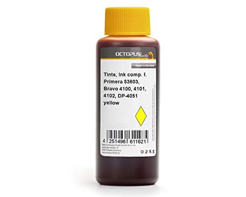 Image of Octopus Refill printer ink compatible for Primera PLX900 Ink No OEM Yellow 250ml