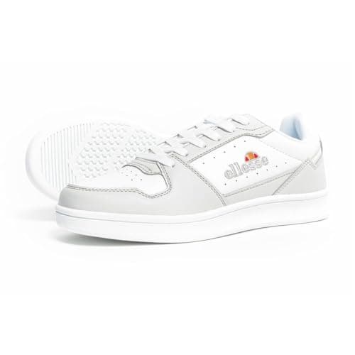 Image of Ellesse Nole Cupsole Womens Trainers White/Grey 4 UK