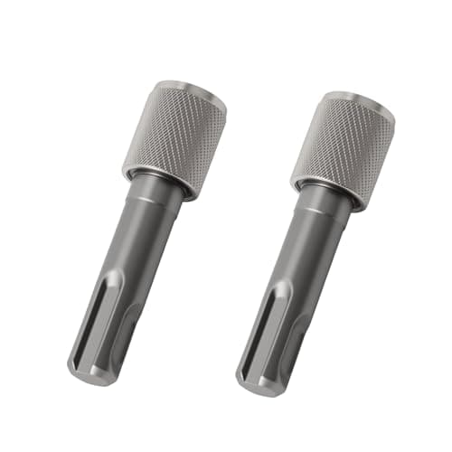 Image of 2 PCS SDS Chuck Adapter, SDS Plus to 1/4 Inch Hex Socket Drill Holder Converter Quick Change Bit Holder for Hammer Drills