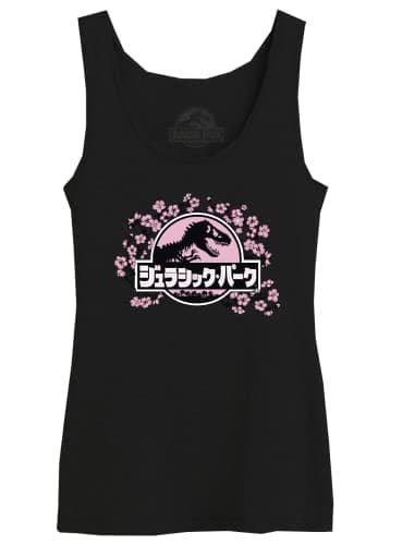 Image of Jurassic Park Women's Tank Top, Black, M