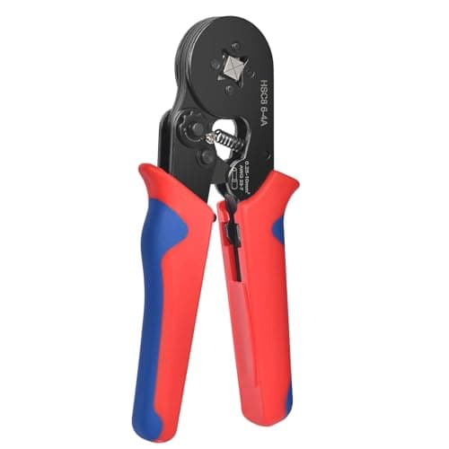 Image of Flintronic Ferrule Crimping Tool, Ferrule Pliers, Self Adjustable Ratchet Bootlace Ferrules Crimper Plier, Hand Crimping Pliers, Wire Crimping Tool for Bootlace-Ferrules