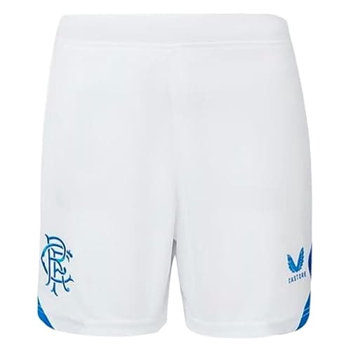 Image of Castore 2023-2024 Rangers Home Shorts (White) - Kids