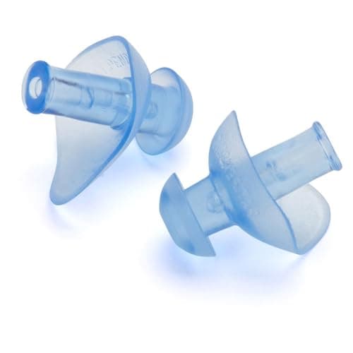 Image of Speedo Unisex-Adult Ergo Swimming Earplug | Anti-Leak | Ear Protection Training Aids, Blue, One Size