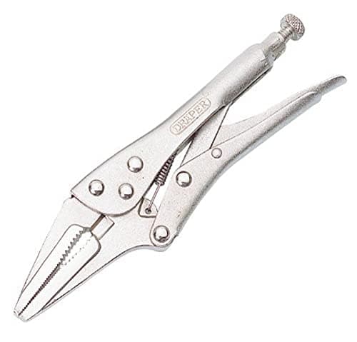 Image of Draper 11903 Long Nose Soft Grip Plier, Nickel, 230 mm